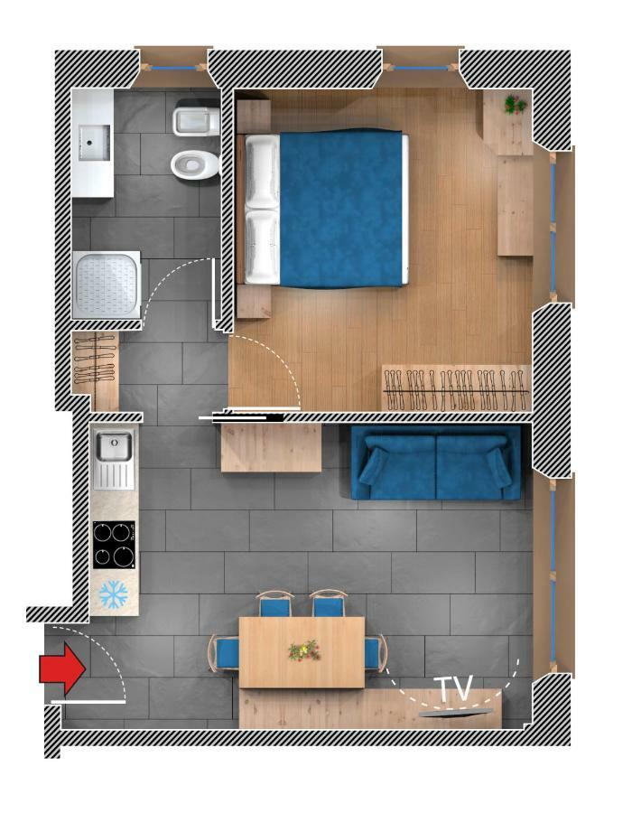 Casa Giusto Apartment Livigno Luaran gambar